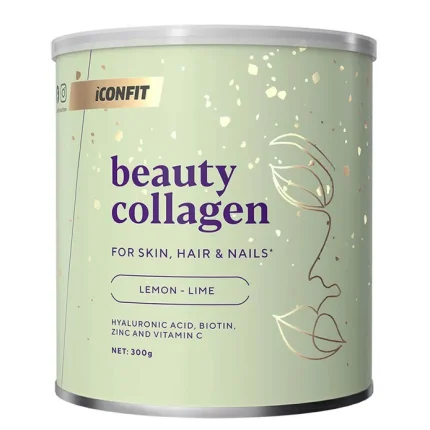 ICONFIT Beauty Collagen Sidrun‑laim 300 g purk kollageenipulbriga