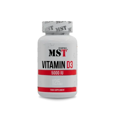 MST D3 5000 IU 120 kapslit