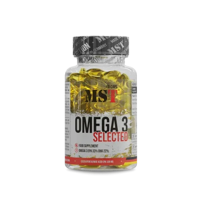 MST Omega 3 Selected 60 капсул – омега-3 для здоровья сердца и мозга