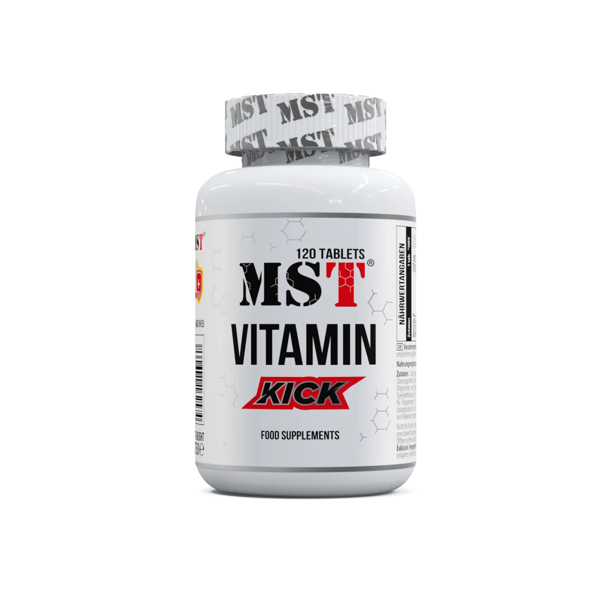 MST Vitamin Kick 120 Tabs – Daily Multivitamin MST Vitamin Kick 120 Tabs