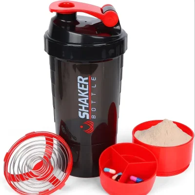 Portable Protein Shaker Red TM