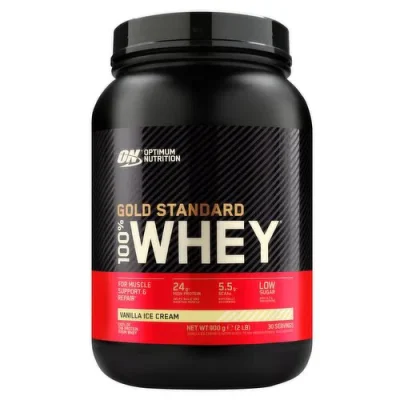 Optimum Nutrition Gold Standard Whey 900 g Vaniljejäätis