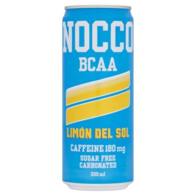 NOCCO Limon 330мл – энергетический напиток с BCAA