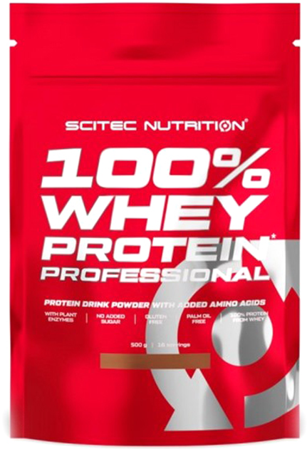 Scitec 100% Whey Protein Professional 500g Maapähklivõi valgupulber