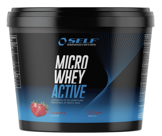 SELF Micro Whey Active maasikamaitseline vadakuvalk 1kg