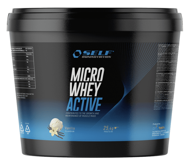 SELF Micro Whey Active vaniljemaitseline vadakuvalk 1kg