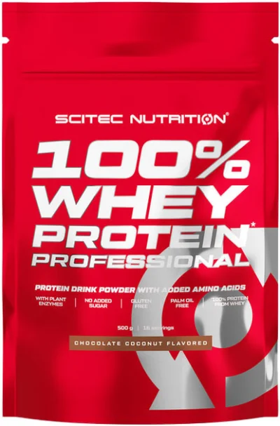 Scitec 100% Whey Protein Professional 500 г Кокос-Шоколад