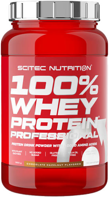 Scitec 100% Whey Protein Professional 920g Šokolaad-Sarapuupähkel valgupulber