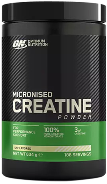 Optimum Nutrition Micronised Creatine 634 г упаковка