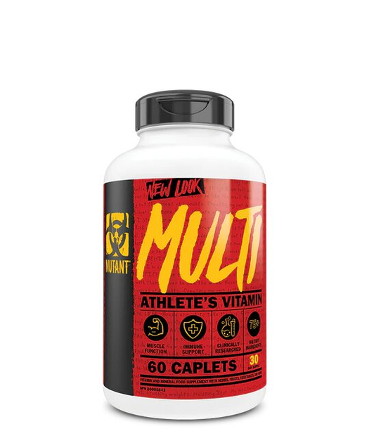 Mutant Core Multi 60 tabs vitamiinide ja mineraalide kompleks sportlastele.