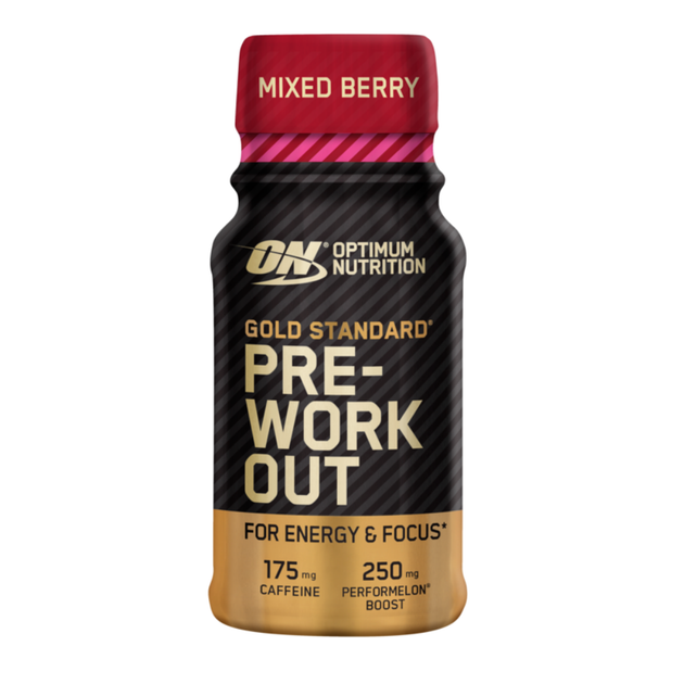 Optimum Nutrition Pre-Workout Shot segatud marjad 60ml