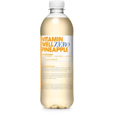 Vitamin Well Zero Ananassi 500ml + pant A