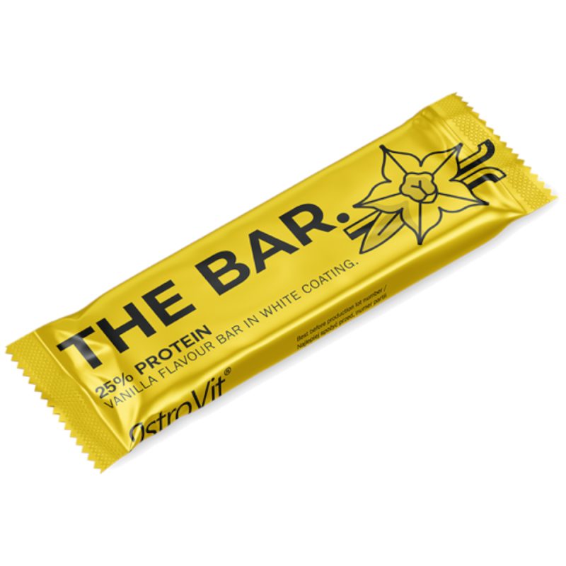 OstroVit The Bar 60g Vanill – valgubatoon vaniljemaitsega