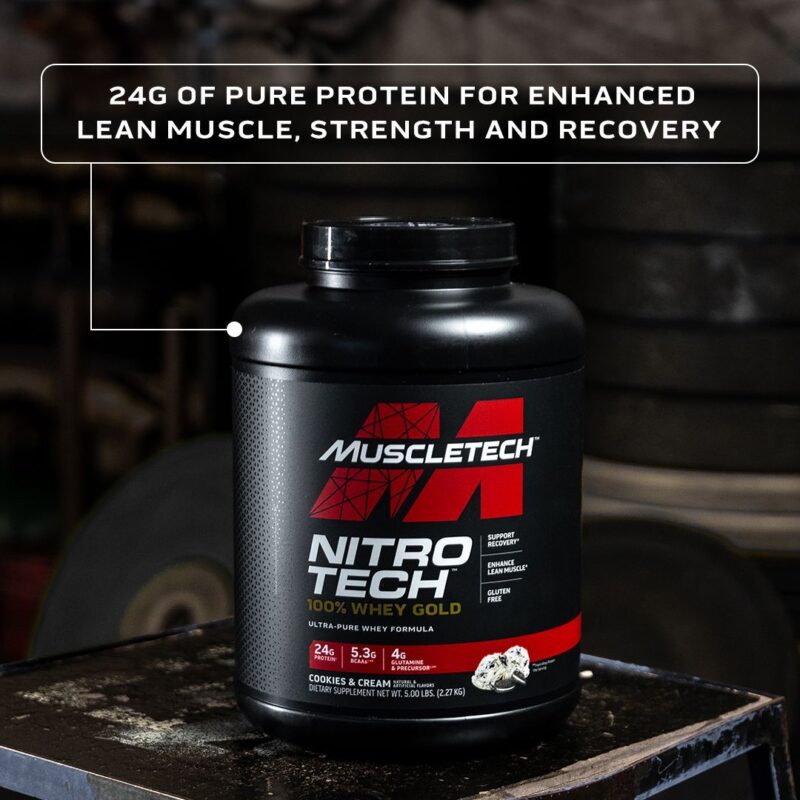 MuscleTech Nitro Tech 100% Whey Gold 2.27kg