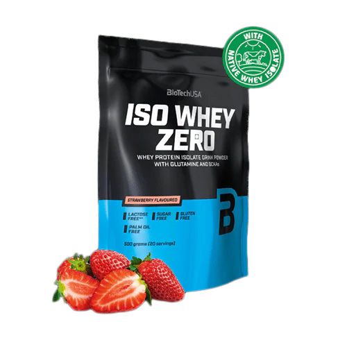 BIOTECHUSA ISO WHEY ZERO 500g Maasikas