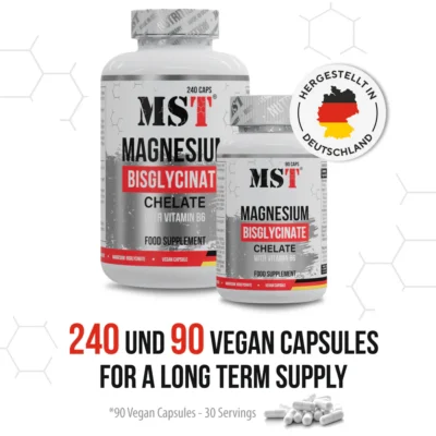 MST Magnesium Bisglycinate 90caps