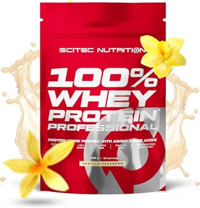 Scitec 100% Whey Protein Professional 500g Vanill valgupulber