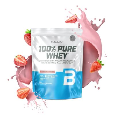 BioTechUSA 100% Pure Whey 454 г Клубника