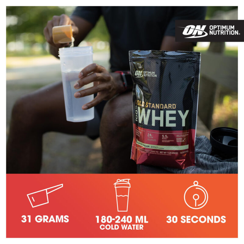 Optimum-nutrition Gold Standard 100% Whey 450g Double Chocolate