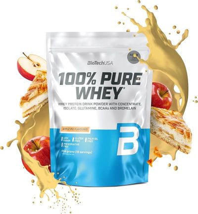 BIOTECHUSA 100% Pure Whey Caramel Cappuccino 2270g – Protein for Muscle Growth & Recovery