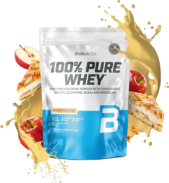 BIOTECHUSA - 100% Pure Whey 454g Õunakook