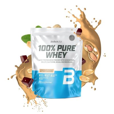 BIOTECHUSA 100% PURE WHEY 454g Chocolate Peanut Butter