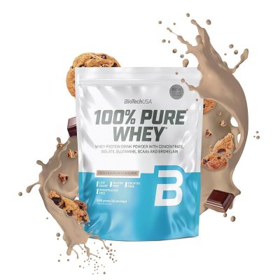 BIOTECHUSA 100% Pure Whey 1000 г, печенье и сливки