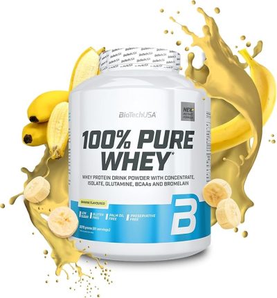 BIOTECHUSA - 100% puhas vadakuvalk 2270g banaan
