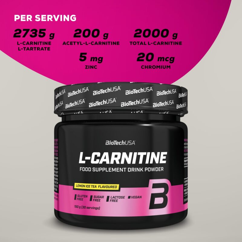 BIOTECHUSA L-Carnitine drink powder 150g