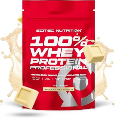 Scitec 100% Whey Protein Professional 500g Pistaatsia Valge Šokolaad valgupulber