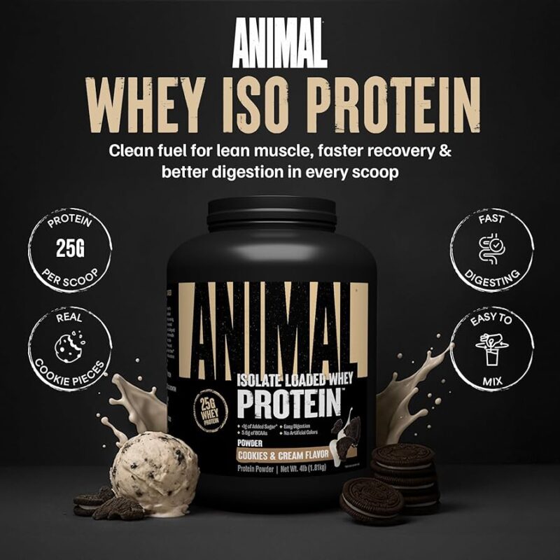 Universal Animal Whey Isolate Loaded 2.3kg Vanill