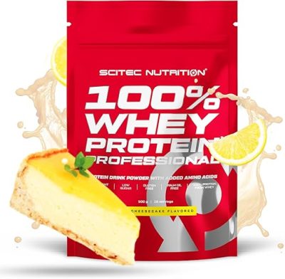 Scitec 100% Whey Protein Professional 500g Lemon Cheesecake