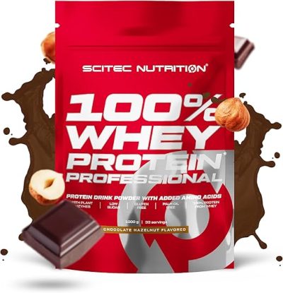 Scitec 100% Whey Protein Professional 500г Шоколад-лесной орех