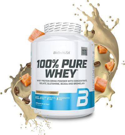 BIOTECHUSA 100% Pure Whey 2270g Karamell cappuccino