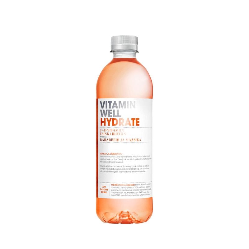 Vitamin Well Hydrate vitamiinijook 500ml