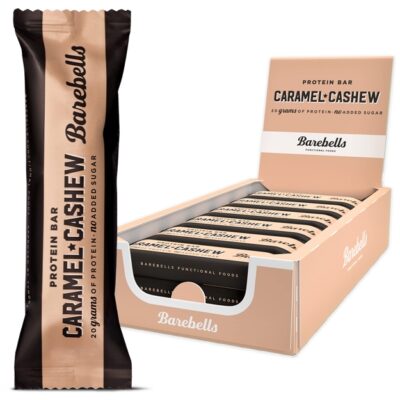 Barebells protein bar 55g Caramel and cashew nut