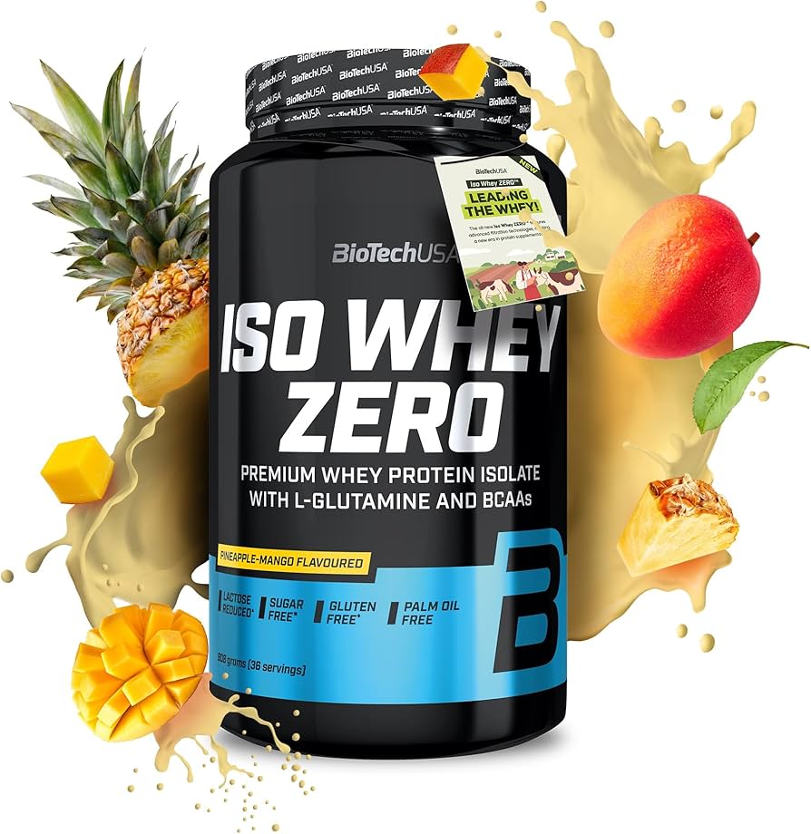 BioTechUSA Iso Whey Zero 908 г Ананас-Манго – Изолят BioTechUSA Iso Whey Zero 908 г Ананас-Манго – Изолят