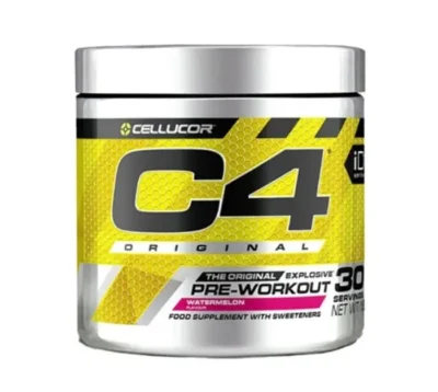 C4 Original Pre-Workout Supplement 30 Servings Watermelon flavor powder