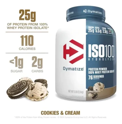 Dymatize ISO 100 2.2kg Cookies & Cream