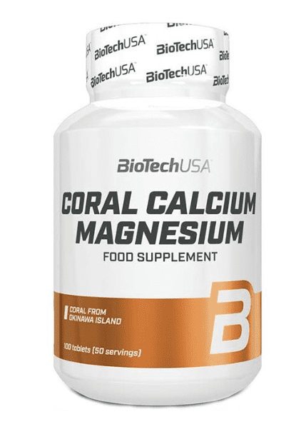 BioTechUSA Coral Calcium Magnesium 100 tabletti