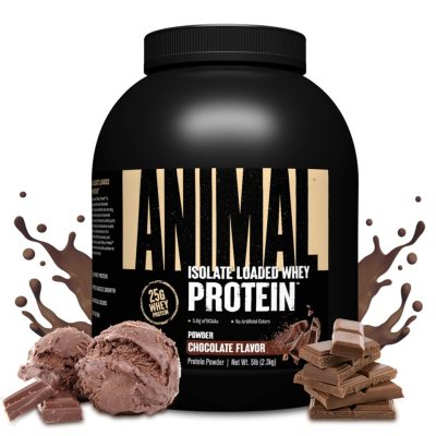Universal Animal Whey Isolate Loaded 2.3kg Šokolaad valgupulber