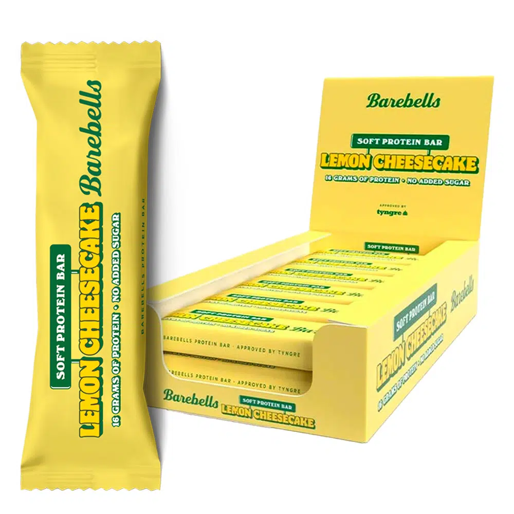 Barebells-Lemon-Cheese-Cake-12-x-55g.jpg Barebells proteiinibatoon 55g Sidruni juustukook