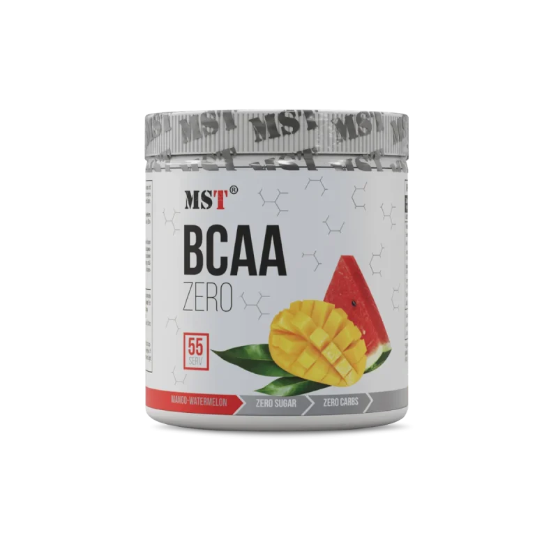 MST BCAA Zero 330g Манго-Арбуз – порошок аминокислот BCAA для спортсменов