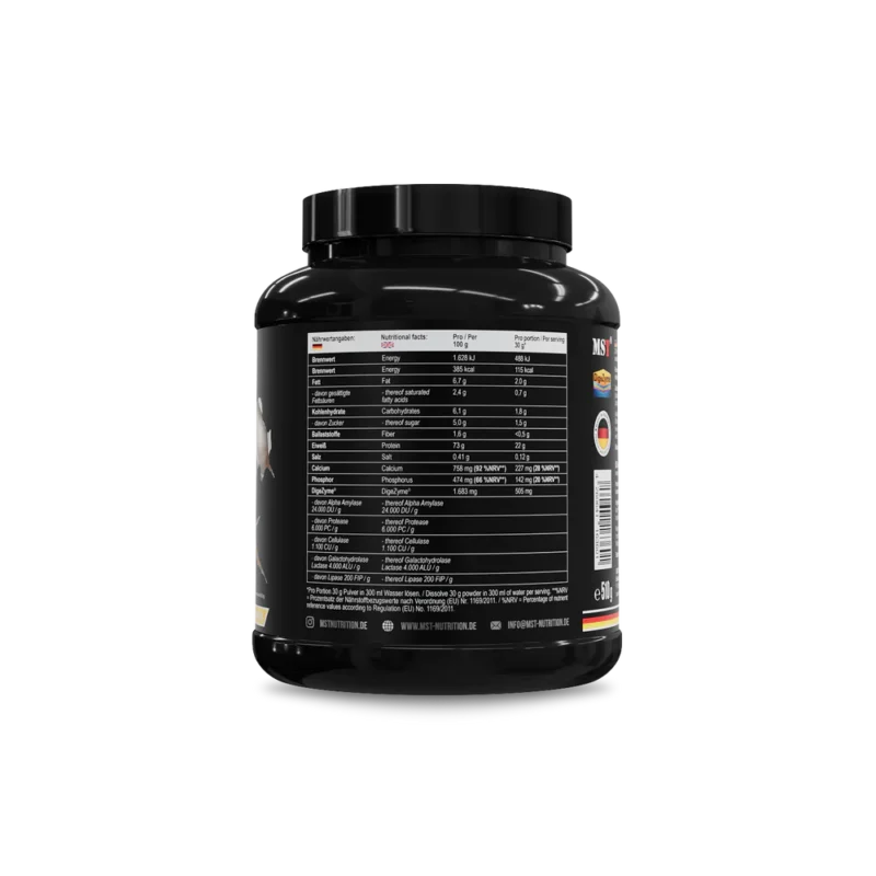 MST Protein Best Whey + Enzymes 510g Vanilla ice cream