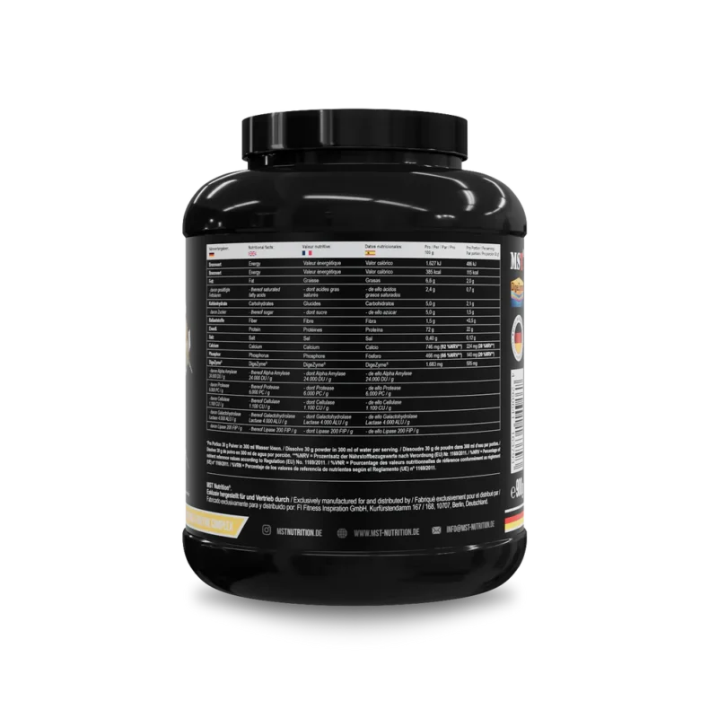 MST Protein Best Whey + Enzymes 900g Banana Yogurt