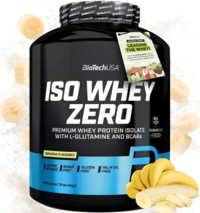 BioTechUSA Iso Whey Zero 2270 г Банан – Изолят