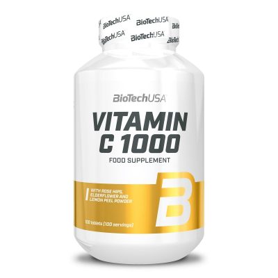 BioTechUSA Vitamin C1000 100 tabletti
