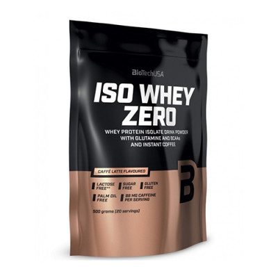 BioTechUSA Iso Whey Zero 500g Latte-kohv