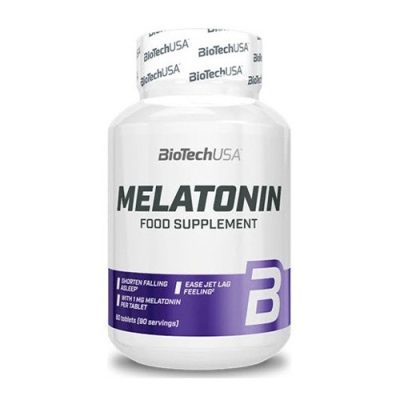 BIOTECHUSA Melatonin 90 Tablets – Sleep & Recovery Support