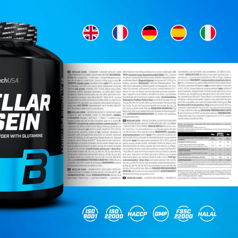 BIOTECHUSA - Micellar Casein 2270g